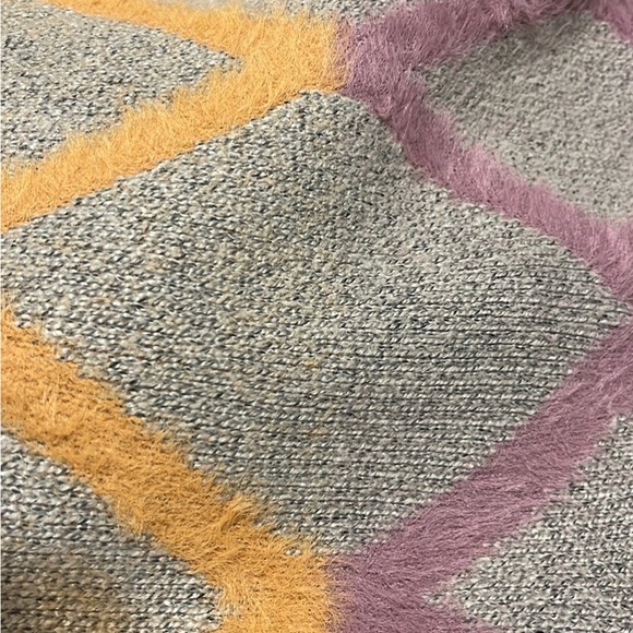 KORI Diamond Pattern Plush Coatigan Sweater - Picture 9 of 10